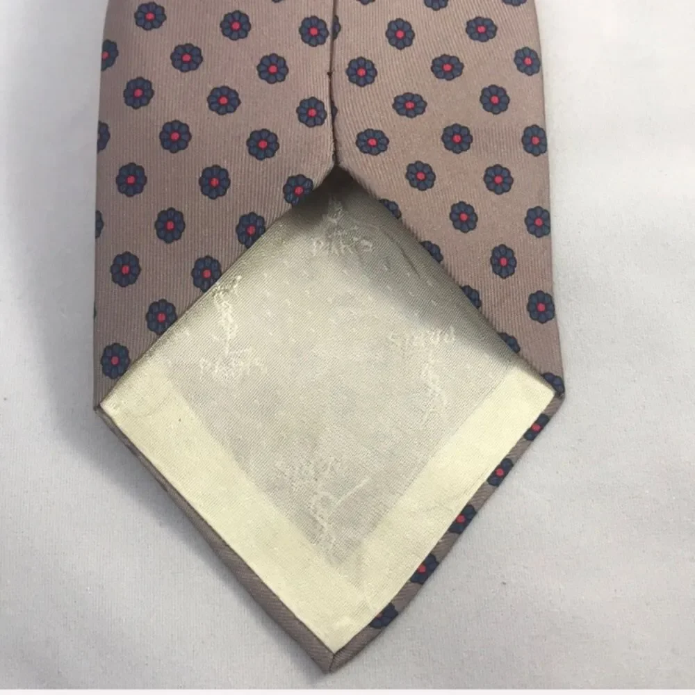Yves Saint Laurent Silk Tie